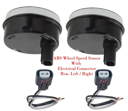 2 ABS Wheel Speed Sensor W/Connector Rear /RFits:Scion xA xB Toyota Echo