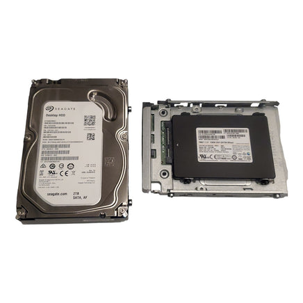 Seagate Barracuda 2TB 3.5" SATA III Internal Hard Drive (ST2000DM001) + 128SSD