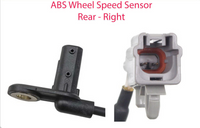 Rear Left & Right ABS Wheel Speed Sensor Fits Nissan Maxima 6Cyl 3.5 2004 -2008