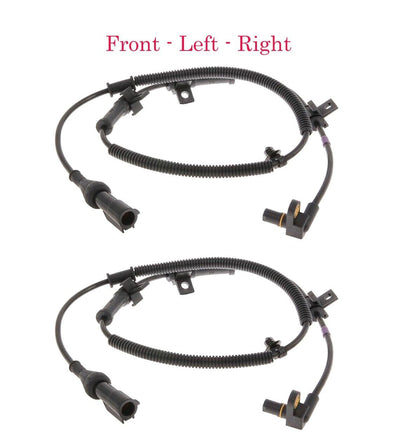 2x  OE Pecs ABS Wheel Speed Sensor Front L/RFits:F250 F350 Heavy Duty 05-10 4WD