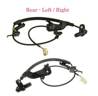 2 x ABS Wheel Speed Sensor Rear Left / Right  Fits Sienna 2011-2020 2.7L 3.5L