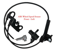 2 x ABS Wheel Speed Sensor +Connectors Front L/R Fits Corolla Matrix Vibe