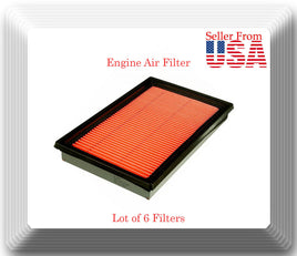 Lot 6 xEngine Air Filter Fits: OEM#FSD713Z40 Mazda 626 1998-2002 L4 2.0L V6 2.5L