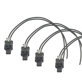 4x Electrical Connector of Fuel Injector Fits QX30 Q50 Q60 4 Cyl 2.0L Turbo