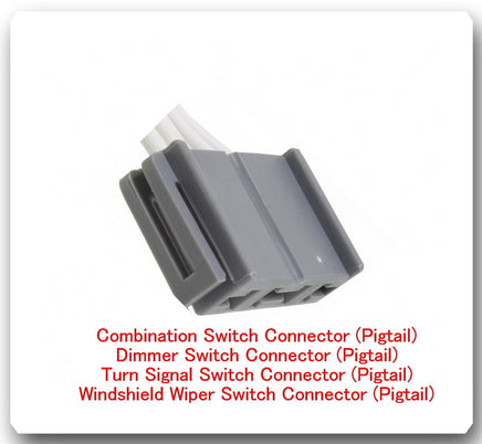 4 Wire Harness Pigtail Combination Switch Connector Fits: Ford & Mercury