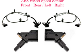 4 ABS Wheel Speed Sensor Front Rear Right & Left Fit Jaguar X-Type 2002-2008