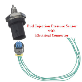 Fuel Injection Pressure Sensor + Electrical Connector For Ford Lincoln 2013-2023