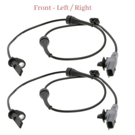 2xABS Wheel Speed Sensor & Connector Front L/R Fits Nissan Kicks Versa 2018-2022