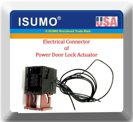  Door Lock Actuator Motor Rear Right W/Connector Fits: Cadillac Chevrolet GMC
