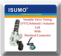 Variable Timing Solenoid Actuator Left  W/ Connector VVT4161 Fits: Toyota V6-40L