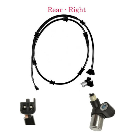 4 x ABS Speed Wheel Speed Sensor Front Rear L/R Fits Jeep Cherokee Wrangler