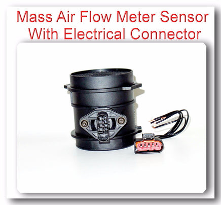 Mass Air Flow Meter W/ Connector Fits:Audi S4 2000 - 2002 V6 2.7L Turbocharged
