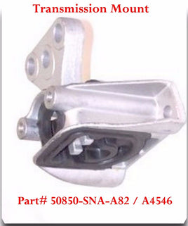 A4546 Trans Mount Fits: HONDA	CR-V 2007 2011 4Cyl 2.4L
