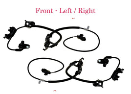 2x ABS Wheel Speed Sensor & Connector Front L/R Fits Sienna 2011-2020 2.7L 3.5L