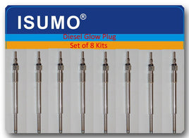 Set of 8 Kits New Diesel Glow Plug Fits:FORD V8 7.3L 1995-2003 