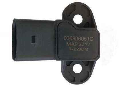 MAP Sensor, Turbocharger Boost Sensor W/Connector Fits Audi Volkswagen 2005-2019