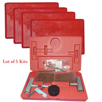Wholesales 5 x Kits Red Box Tire Repair String Kit Passenger Auto Light Truck