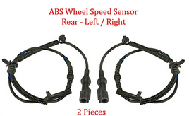 2 xABS Wheel Speed Sensor Rear L&R Fits:OEM# 8A8Z2C190A Explorer Flex Taurus MKS