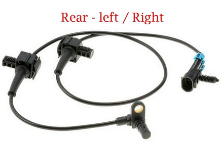 2 X ABS Wheel Speed Sensor Rear L/RFits:OEM#15271077 Hummer H3 H3T 2006-2010