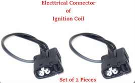 2 Connectors of Ignition Coil Fits: 0K24718100A Sephia Spectra 1998-2004 1.8L