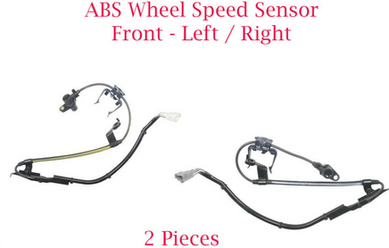 2 x ABS Wheel Speed Sensor Front Left / Right Fits RX330 RX350 RX400h Highlander