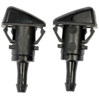 Set of 2 Windshield Washer Nozzle Front 6079AA Fits:Town & Country Grand Caravan