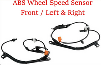 2 Pieces ABS Wheel Speed Sensor & Connectors Front L/R Fits:Acura TL 2004-2008