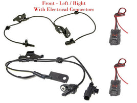 2x ABS Wheel Speed Sensor & Connector Front Left & Right Fits Lexus Scion Toyota