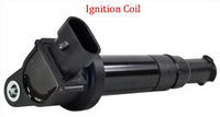 (3 Blades) Set of 3 Ignition Coil W/Connector Fits:OEM#27301-3E100 Santa V6 2.7L
