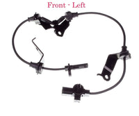 2x ABS Wheel Speed Sensor W/ connectors Front Left / Right Fits: Acura TL 09-14