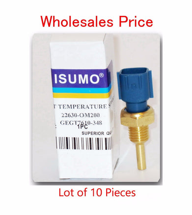 x10 Lot 22630-0M200 Coolant Temperature Sensor Fits: Nissan- Infiniti & Mercury