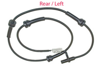Set 2 ABS Wheel Speed Sensor Rear Left & Right Fits: Nissan Sentra 2007-2012