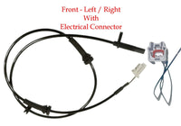 ABS Wheel Speed Sensor Front & Connector L/R Fits Altima 13-18 Maxima 2015-2022