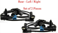 2 X ABS Wheel Speed Sensor Rear L/RFits Hummer H3 H3T 2006-2010