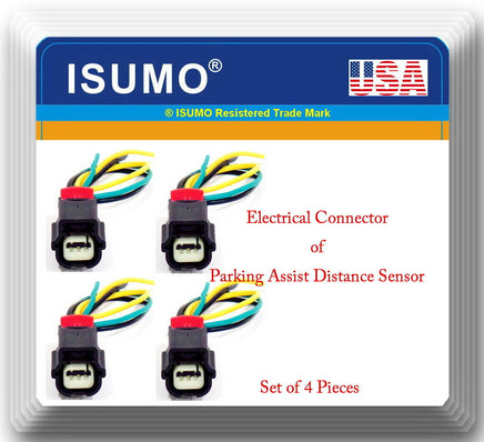 4x Connector of Parking Assist Distance Sensor PPS25 Fit Explorer Flex 2013-2019