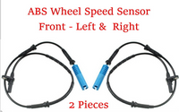 set 4x ABS Wheel Speed Sensor Front-Rear L/R Fits BMW 745i 745Li 760Li 2002-2003