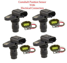 4 x Camshaft Position Sensor & Connector Fits Volvo  S80  XC90 V8 4.4L