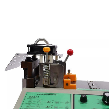 Hot and Cold Strip Cutter Automatic Webbing Tape Textile Ribbon Cutting Machine