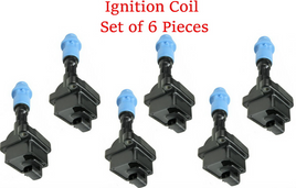 Set 6 of Ignition Coil Fits OEM#90919-02205 Toyota Supra 1993-1998 L6 3.0L