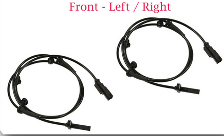 2 x ABS Wheel Speed Sensor W/Connector Front L/R Fits Explorer  2013-2019