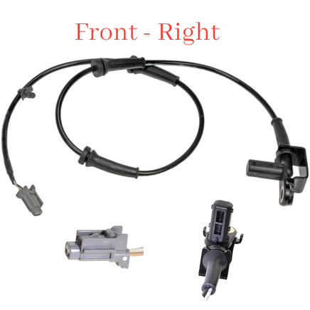 2 ABS Wheel Speed Sensor Front Left & Right Fits G35 03-06 350Z 03-09 Only RWD