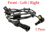 ABS Wheel Speed Sensor W/ Connector Front left/Right Fits: Expedition Navigator 