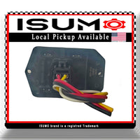 4 Blades Blower Motor Resistor W/Connector Fits Toyota Yaris 2014-2019 l4 1.5L