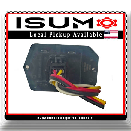 4 Blades Blower Motor Resistor W/Connector Fits Toyota Yaris 2014-2019 l4 1.5L