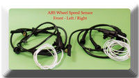 2 ABS Wheel Speed Sensor W/ Connector Front Left & Right Fits:G25 G35 G37 370Z