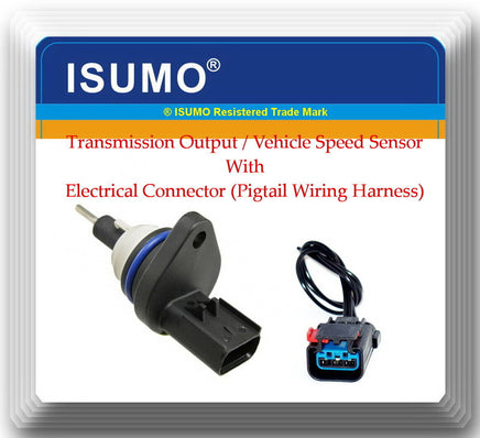 Trans Output Vehicle Speed Sensor SC123 W/Connector Fits: Chrysler Dodge Jeep