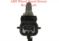 ABS Wheel Speed Sensor & Electrical Connector Rear left Fits:Nissan NV 2012-2020