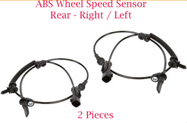 2 X ABS Wheel Speed Sensor AE9Z2C190A  Rear L/R Fits Fits Ford Lincoln 2010-2019