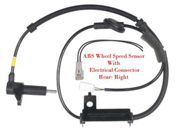 ABS Wheel Speed Senor + Connector Rear Right For Hyundai Santa Fe 2001-2006  FWD