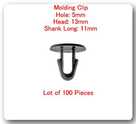 (Lot 100 Pc) Multi Purpose Molding Clip Retainer 90467-08004 08011 Fits: Lexus